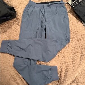 Blue Gray Lululemon Jogger Pants - excellent condition- like new - 31" inseam